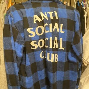 Anti social social club cardigan